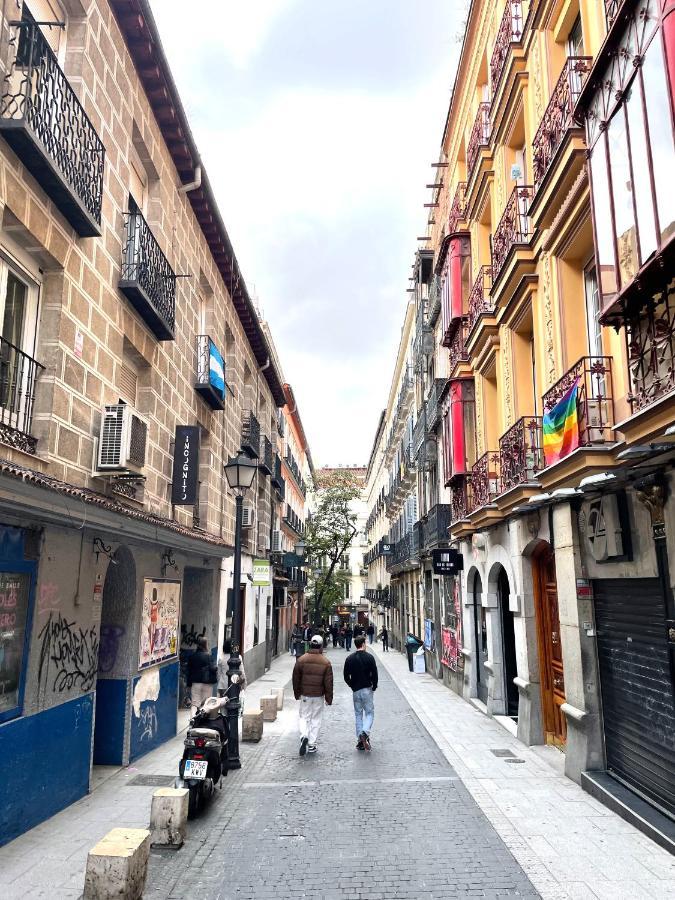 Apartamento Exterior Con Balcon En El Corazon De Chueca, Gran Via Мадрид Экстерьер фото